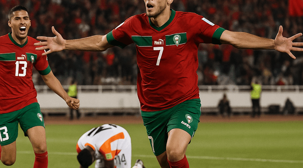 Marruecos clasifica al Mundial 2026 tras golear a Níger
