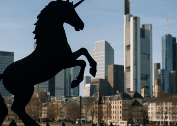 Europe Map Technology Background