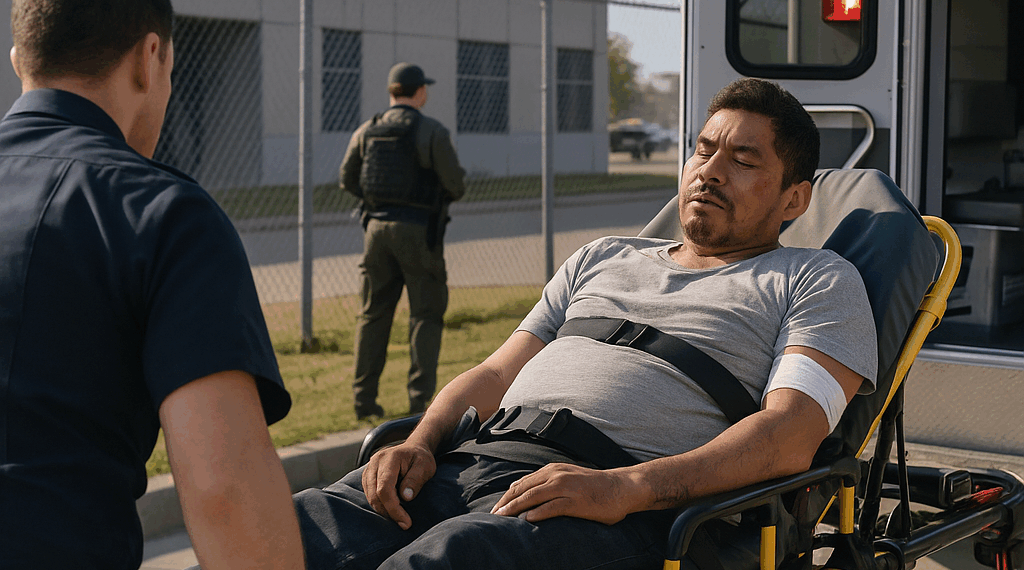 Hieren a mexicano en tiroteo en sede del ICE en Texas