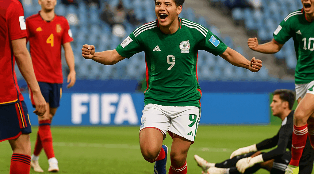 México se crece ante España en el Mundial Sub-20