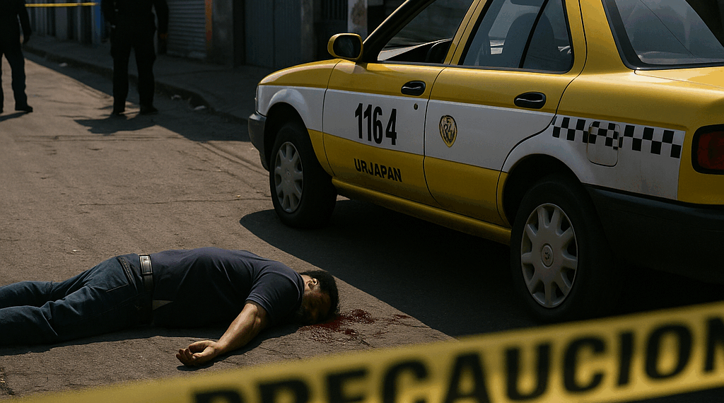 #Michoacán Matan A Tiros A Taxista En Uruapan; Suman 3 En Lo Que Va Del Mes - Changoonga.com