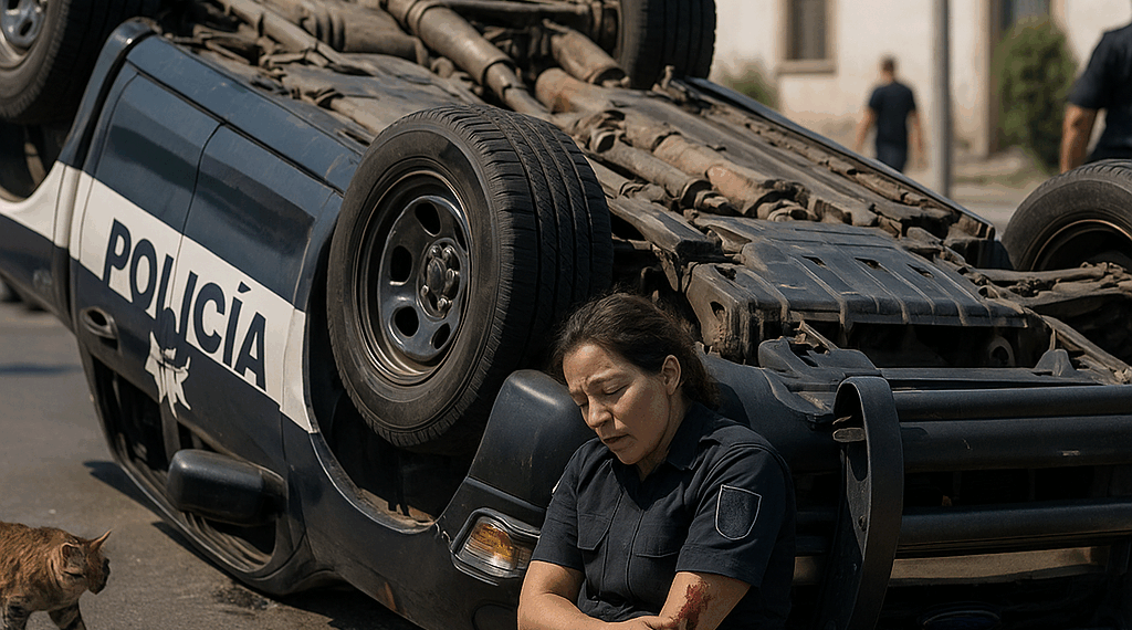 #Michoacán TOING! Se Accidenta Patrulla De Seguridad Vial En La Siglo XXI; Una Agente Lesionada - Changoonga.com