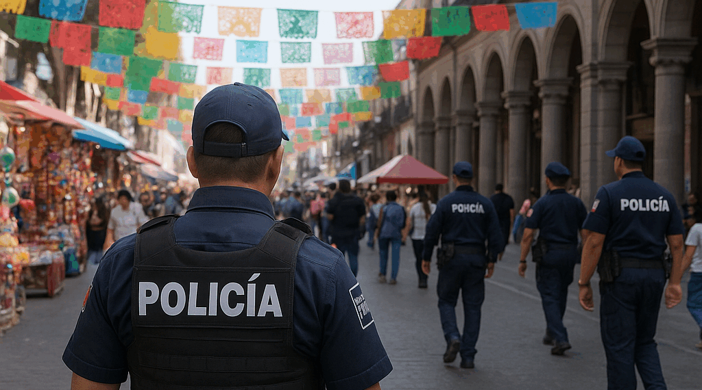 Mil 100 elementos de SSC Puebla vigilarán las fiestas patrias en la capital