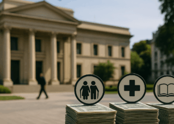 Milei promete más fondos para pensiones, salud y educación