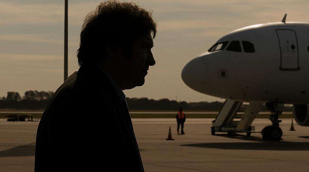 Después de su visita a Estados Unidos, Javier Milei volvió a Argentina con los ojos en las elecciones del domingo. – Dimension Turistica Magazine