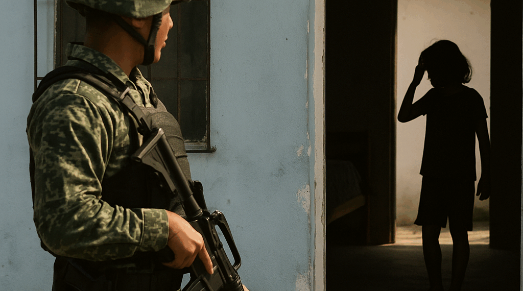 Incendian Garita de Cozumel; acusan a militar de abuso sexual infantil