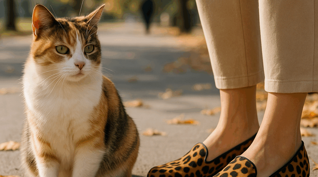 Los mocasines de leopardo que Hailey Bieber ama son ideales para lucir en otoño 2025