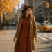 Vestidos del street style de Nueva York para llevar en otoño en 2025 y ser la más elegante