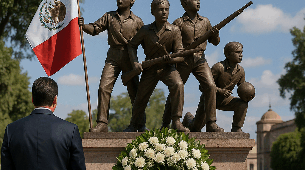 #Morelia Alfonso Martínez Encabeza Ceremonia En Honor A Los Niños Héroes - Changoonga.com