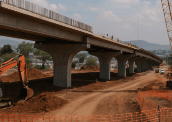 #Morelia Con 6 Carriles Elevados Y 4 Laterales Distribuidor Del Mercado De Abastos Va Al 42% - Changoonga.com