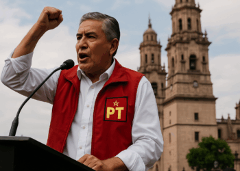 En Morelia Destapan A Reginaldo Sandoval Como El Gallo Del PT Para La Gobernatura De Michoacán Al ‘27 - Changoonga.com