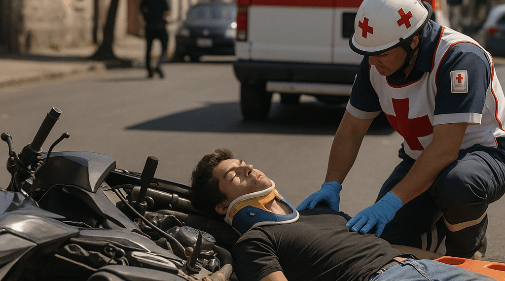 #Morelia Motociclista De 19 Años Herido Tras Chocar Contra Auto En La Av. Solidaridad - Changoonga.com