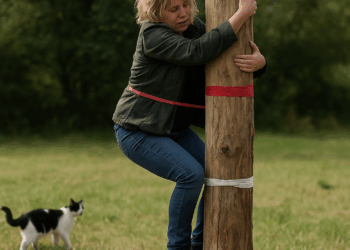 Ebria mujer subió a mástil de los Voladores de Cuetzalan