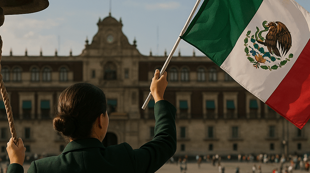 Por primera vez, una mujer encabeza el Grito de Independencia