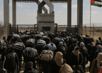 Miles de palestinos huyen de Ciudad de Gaza a pie o amontonados en camionetas