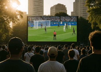Mundial 2026: se analiza la instalación de pantallas en plazas públicas para ver los partidos