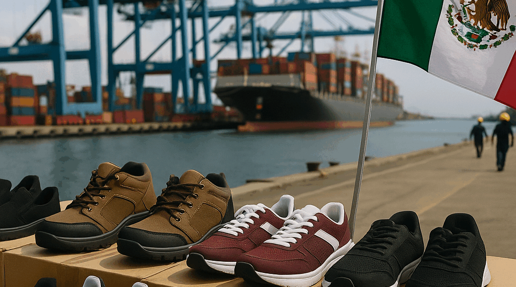 Los países asiáticos son líderes en los envíos de calzado a México