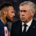Neymar lanza dardo a Carlo Ancelotti