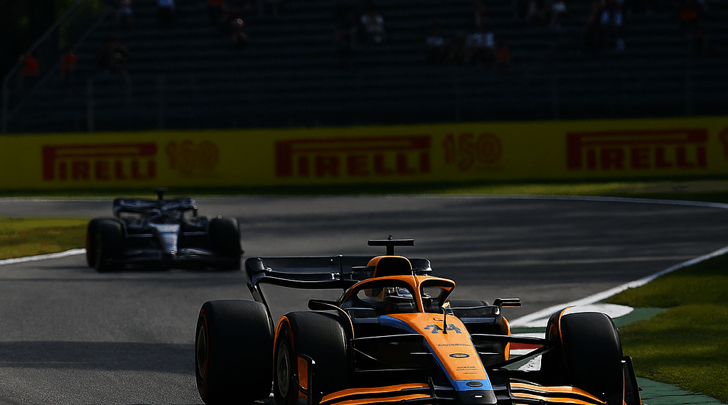 Norris lidera la FP2 en Monza, Colapinto en 20°
