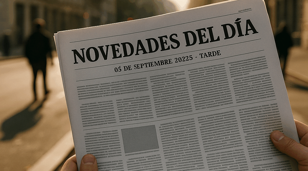Vídeo. Últimas noticias | 05 septiembre 2025 - Tarde