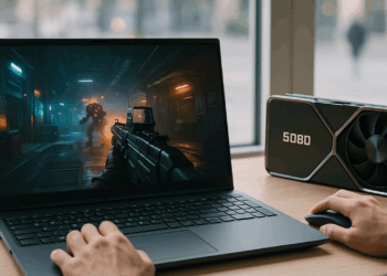 Lenovo's new Legion Pro 7 gaming laptop can be outfitted with up to a GeForce 5080 GPU