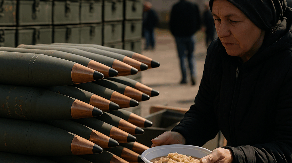 La ONU advierte que con 4% del gasto militar mundial podría acabarse el hambre en 2030