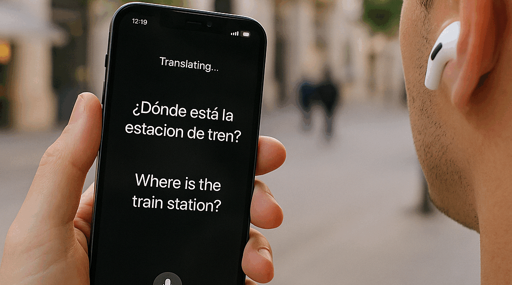 Watch Apple’s AirPod Pro 3 live translation feature in action