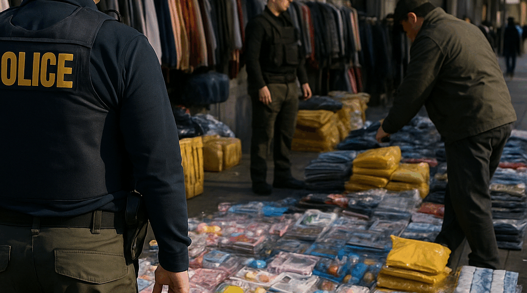 Operativo de Comercio Exterior en tienda china de la colonia Santiago