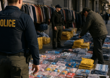 Operativo de Comercio Exterior en tienda china de la colonia Santiago