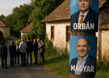 Viktor Orbán y Péter Magyar inician su campaña electoral en Kötcsé