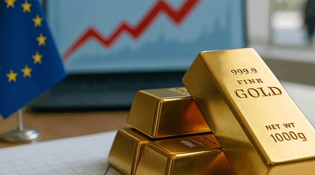 Oro sube tras dato de inflación EU
