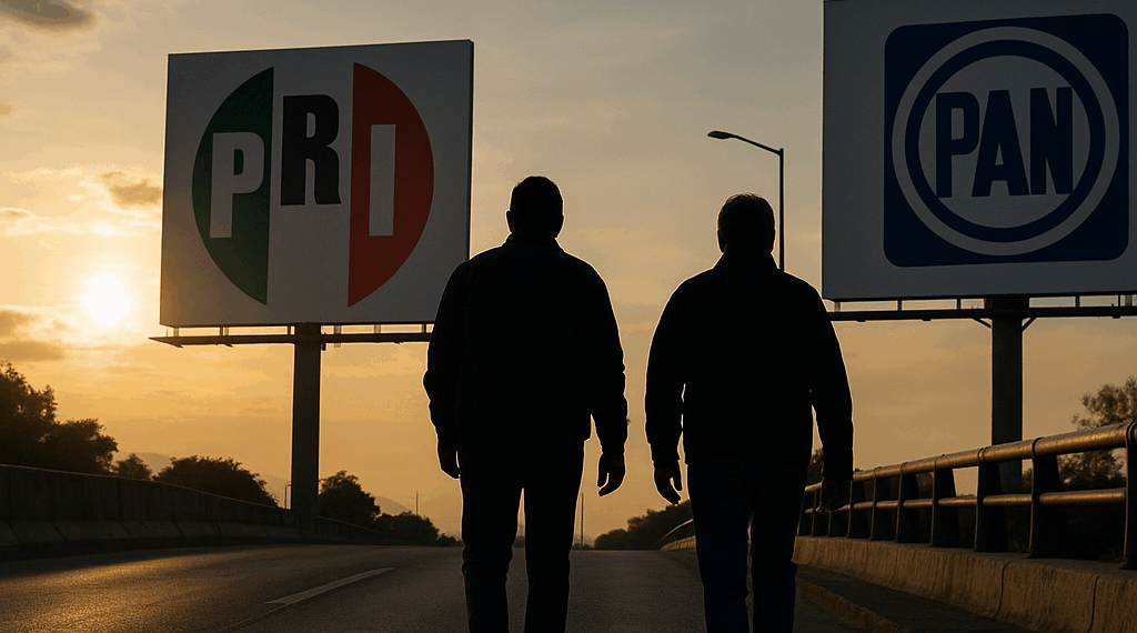 PRI Y PAN: MUERTOS QUE CAMINAN RUMBO A 2027