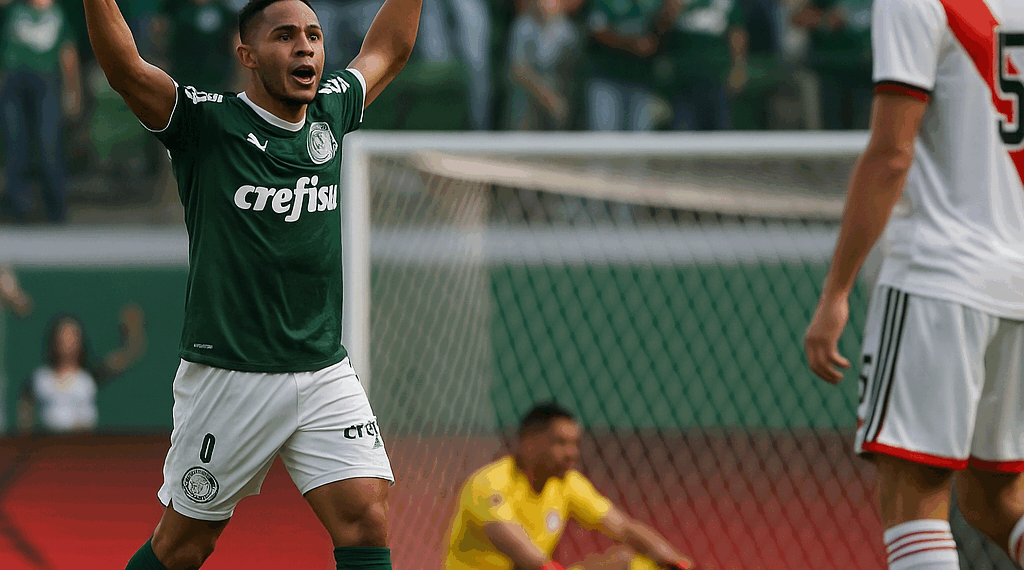 Palmeiras vence a River Plate en el Más Monumental, aunque la serie sigue en el aire