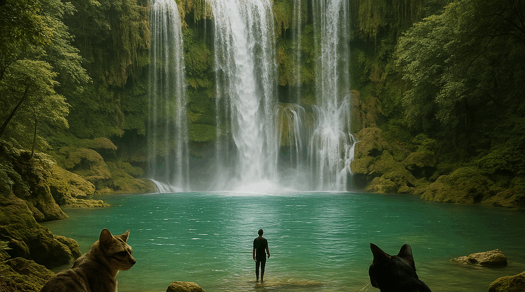 el paraíso escondido en Chiapas con agua azul que parece de un cuento