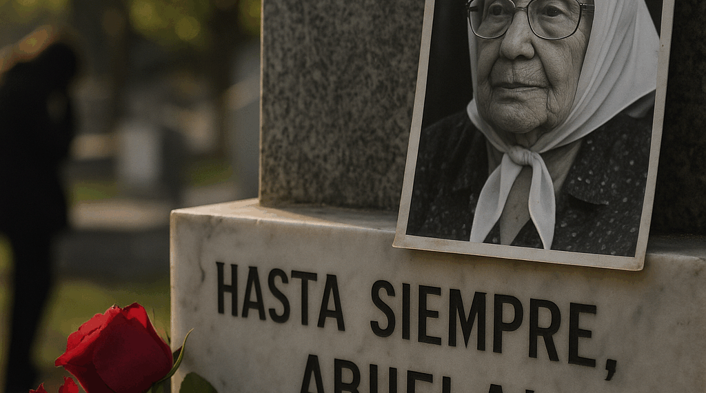 Fallece Rosa Roisinblit, presidenta honoraria de las Abuelas de Plaza de Mayo