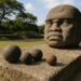 Así eran las milenarias pelotas de hule de los Olmecas