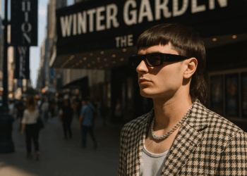 Peso Pluma triunfó con pantalones sastre y botines en la Semana de la Moda de Nueva York de Primavera-Verano 2026