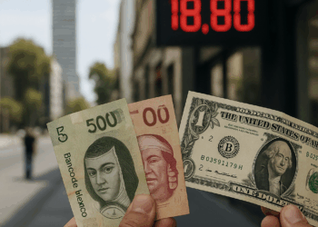 Peso mexicano avanza contra el dólar tras datos laborales de Estados Unidos