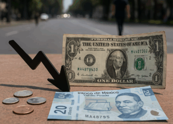 Peso mexicano cedió terreno frente al dólar y pierde racha ganadora