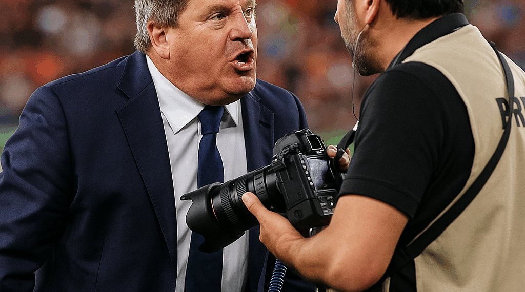 Piojo Herrera se desata y 'pelea' con periodista que lo cuestionó tras empate de Costa Rica en Nicaragua