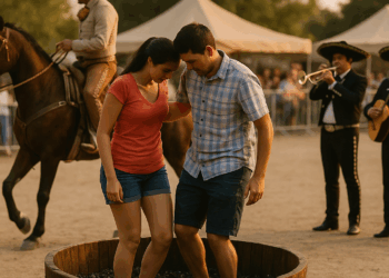 habrá pisado de uvas, show ecuestre, mariachi y mucho más