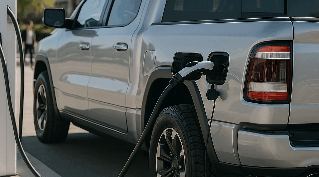 Ram battery electric truck