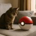This pettable Poké Ball is a Tamagotchi-style toy with over 150 Pokémon inside and I need it now