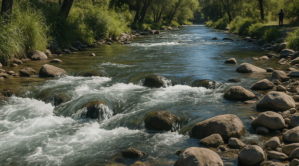 Por el río Atoyac sí corre agua cristalina, ¿sabes dónde?