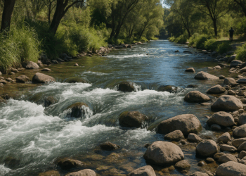 Por el río Atoyac sí corre agua cristalina, ¿sabes dónde?
