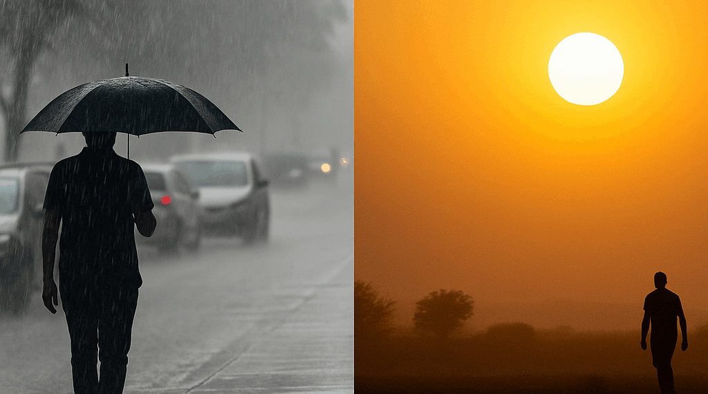 lluvias intensas y calor extremo en varias regiones