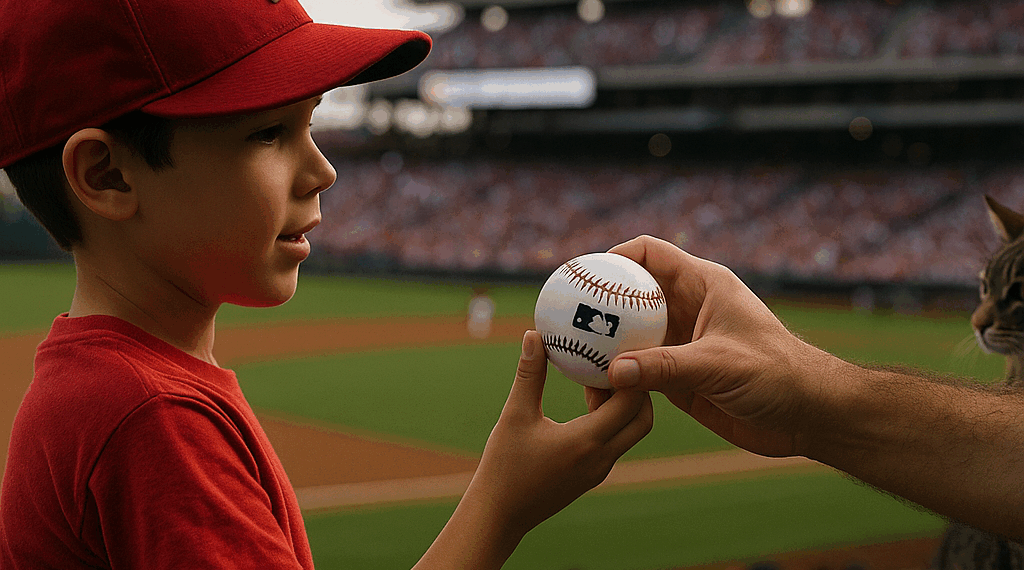 Premia Phillies a niño tras disputa con señora por una bola