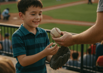 Premia Phillies a niño tras disputa con señora por una bola