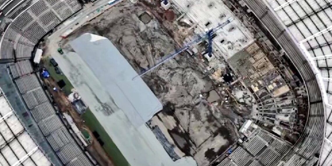 Estadio Banorte: Se filtran preocupantes imágenes de los avances del estadio a ocho meses del Mundial