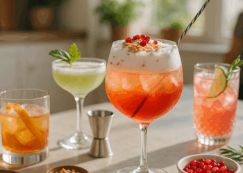 Te enseñamos a hacer un "nogada spritz" y otros cocteles para este 15 de septiembre